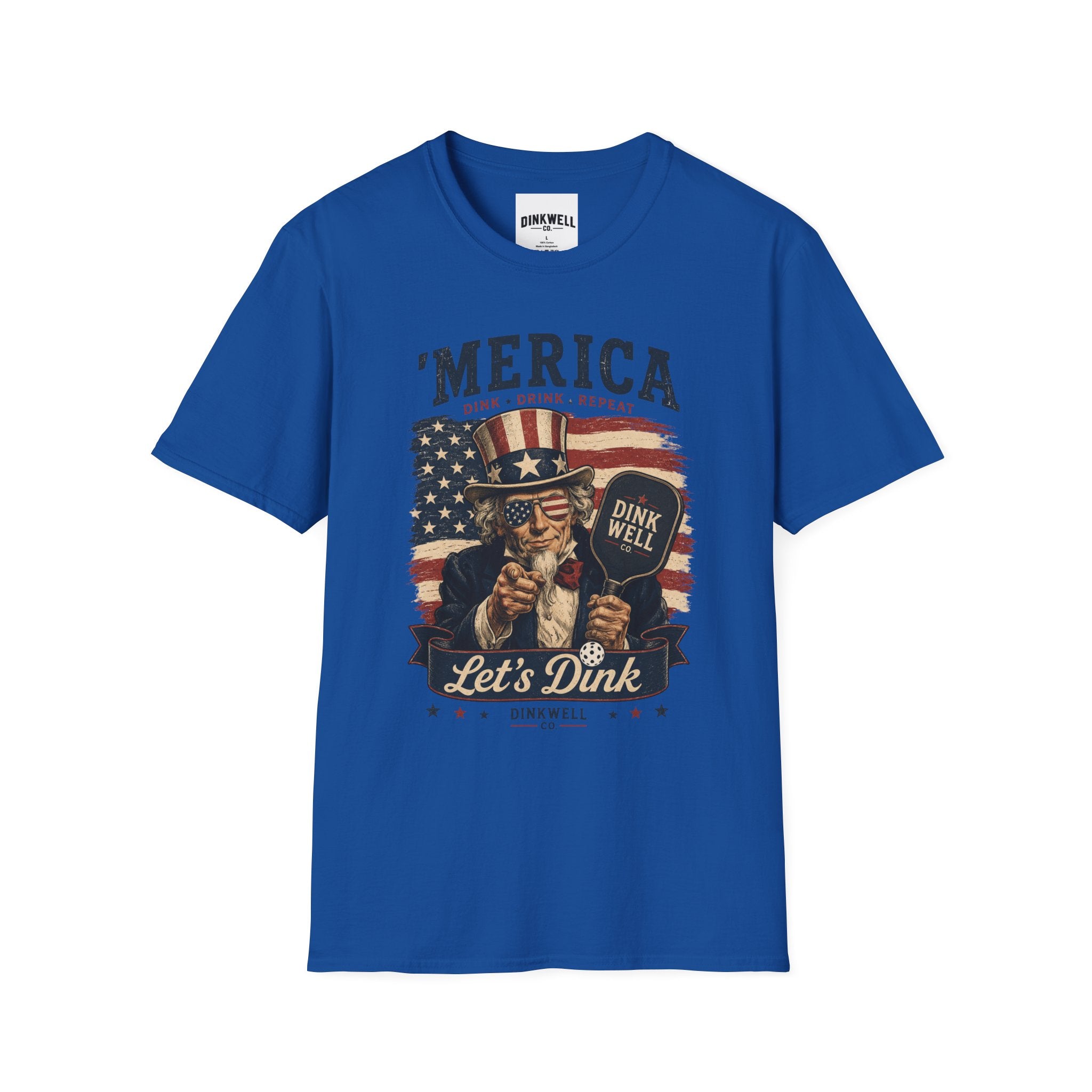 'Merica Let's Dink Patriotic T-Shirt